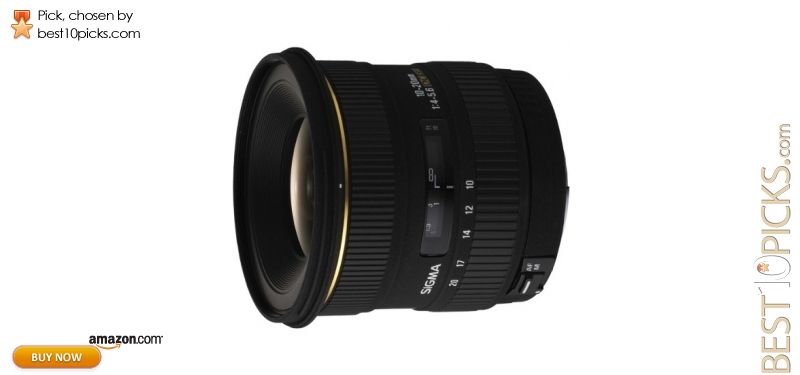 Sigma 10-20mm f/4-5.6 EX DC HSM Lens for Canon Digital SLR Cameras