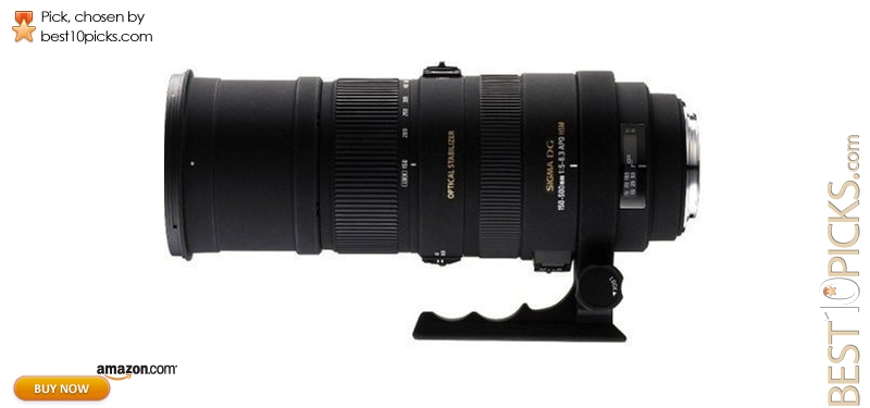 Sigma 150-500mm f/5-6.3 AF APO DG OS HSM Telephoto Zoom Lens for Nikon Digital SLR Cameras