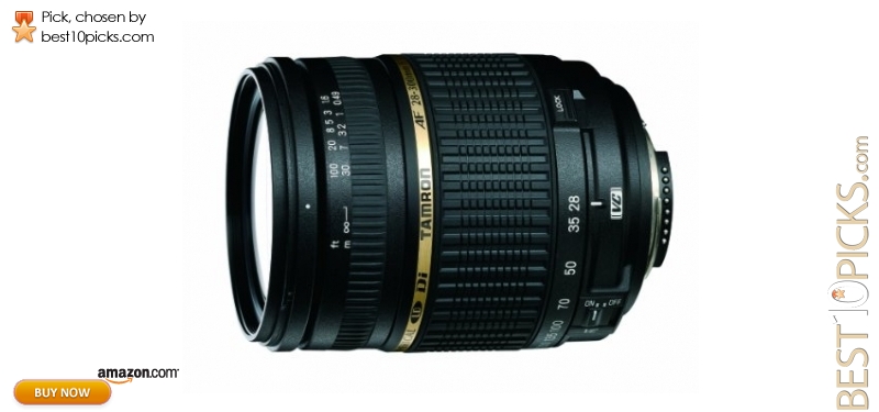 Tamron AF 28-300mm f/3.5-6.3 XR Di LD VC (Vibration Compensation) Aspherical (IF) Macro Zoom Lens with Built in Motor for Nikon Digital SLR Cameras